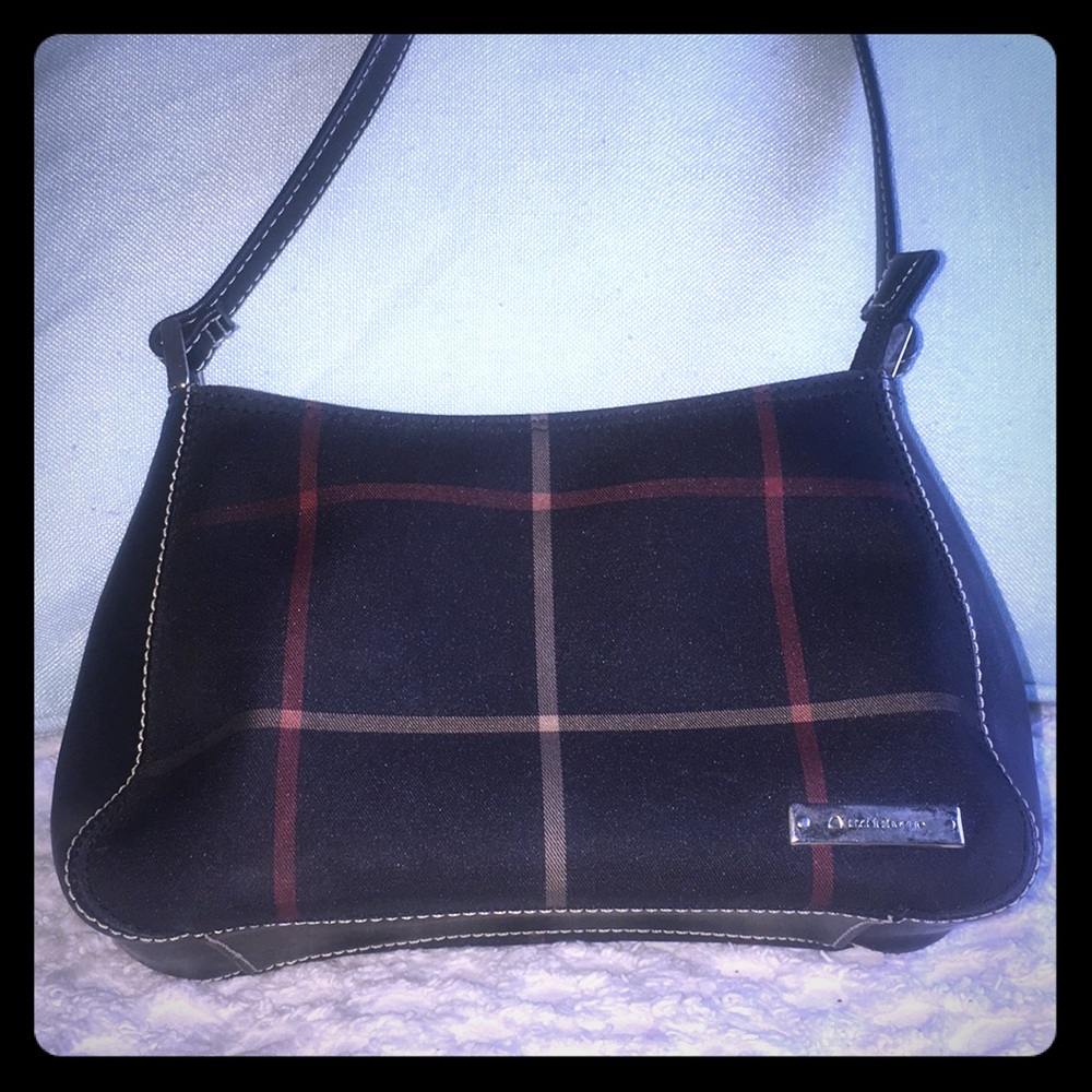 Liz Claiborne plaid handbag